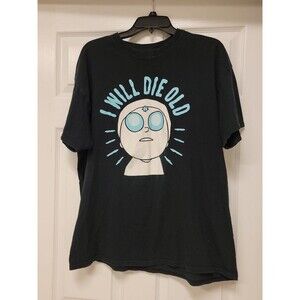 Rick and Morty Men's Shirt XL Cotton Black